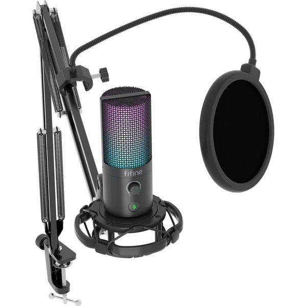 Fifine T669 PRO 3 mikrofón čierny - Mikrofóny - Obrázok d_54c35c0acd184d3bb1f2f58949622e7e