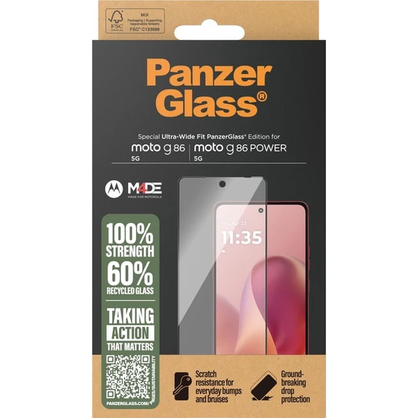 PanzerGlass® Ultra-Wide Fit sklo Motorola Moto G86 5G/G86 Power 5G - Ochranné fólie a sklo - Obrázok d_54ec4fb7915d43eb8aef05e2c3ca8162