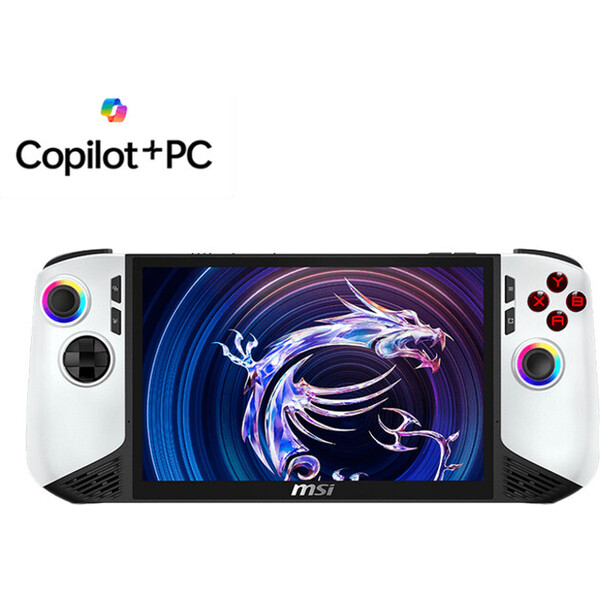 MSI Claw 8 AI+ (A2VM Polar Tempest Edition-096CZ) biela