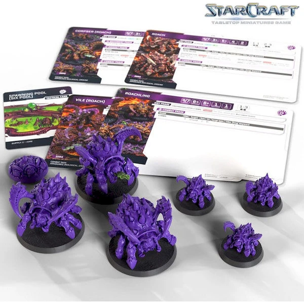 StarCraft The Miniatures Game - Roach - Zerg - Expansion Set - EN - Stolové hry - Obrázok d_55a56d6afbcf42fd99348a967d32b671
