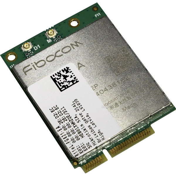 MikroTik R11eL-FG621-EA miniPCIe CAT6 LTE karta - Modemy - Hlavný obrázok