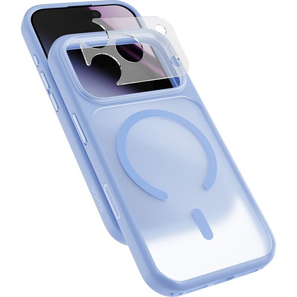 Epico HeroMatte Pro Mag+ MagSafe/Qi2 kryt iPhone 17 Pro/18 Pro světle modrý - Puzdra - Hlavný obrázok