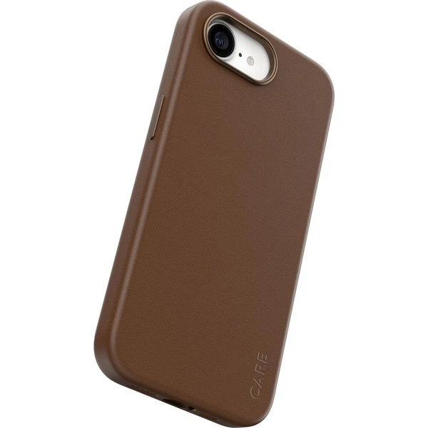 PanzerGlass® CARE SOLO MagSafe kryt z vegánskej kože iPhone 17e/16e hnedý - Puzdra - Obrázok d_560262af49354f4db0d4f0c1828f79d0