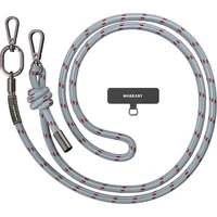 MagEasy Strap Lanyard 8.3mm univerzálny popruh Misty Blue/Red - Popruhy
