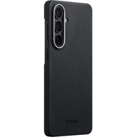 Pitaka Edge Case MagSafe kryt Samsung Galaxy S26 Black/Grey Twill - Puzdra