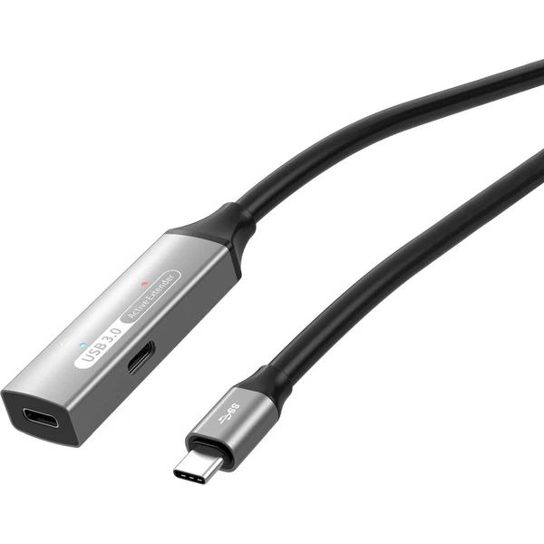 PremiumCord USB-C/USB-C predlžovací kábel 25m čierny - Káble a redukcie - Obrázok d_57379b64c6a449118a7e94503bf3609c