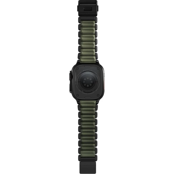 Nomad Stratos Band FKM remienok Apple Watch 45/46/49mm Black Titanium Forest Green - Remienky - Obrázok d_573a869462364a6595fcba08f0954eb5