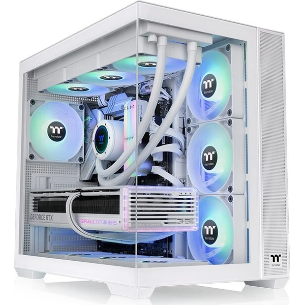 Thermaltake View 380 TG ARGB biela - Počítačové skrine - Hlavný obrázok