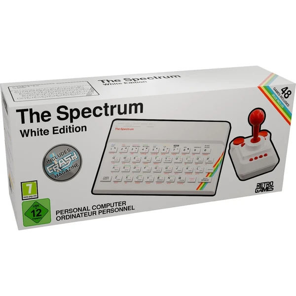 Retro herná konzola Spectrum White Edition biela - Retro konzola - Obrázok d_577040f8e0384a5983fab698c4d9ad4f