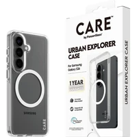 PanzerGlass® CARE Urban Qi kryt Samsung Galaxy S26 priehľadný/biely - Puzdra