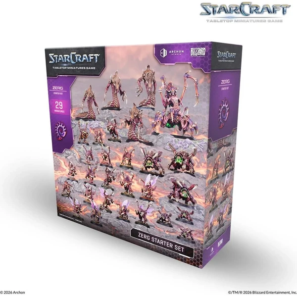 StarCraft The Miniatures Game - Zerg Starter Set - EN - Stolové hry - Hlavný obrázok