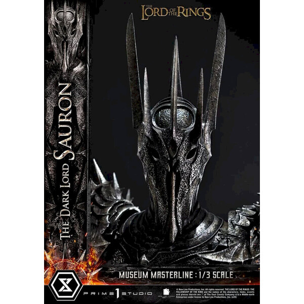 Socha Lord of the Rings Museum Masterline Series Statue 1/3 The Dark Lord Sauron 117 cm - Sochy a sošky - Obrázok d_581870c7f7804779a682d45350348cf3