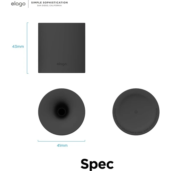 ELAGO Silikónový stojan pre Apple Pencil biely - Stojany - Obrázok d_5827a865cb904807a055b029f03311f3