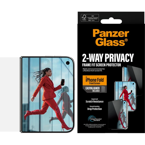 PanzerGlass Privacy Front Screen sklo s instalačním rámečkem iPhone Duo - Ochranné fólie a sklo - Obrázok d_585f635313df4aad9a26433243e840b1