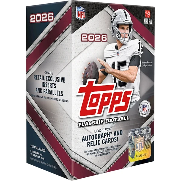 Sběratelské karty 2026 Topps NFL Flagship - Value Box - Futbalové karty - Hlavný obrázok
