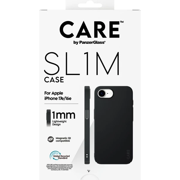PanzerGlass® CARE SL1M Qi kryt Apple iPhone 17e/16e černý - Puzdra - Obrázok d_58e16710b9414ac39d1c04d86727729a
