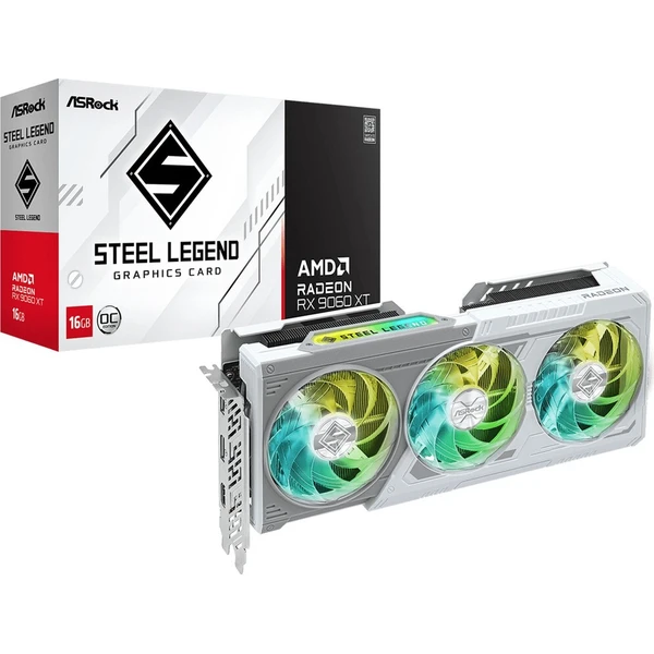 ASRock VGA AMD Radeon RX 9060 XT Steel Legend 16GB OC - Grafické karty - Obrázok d_59196721e24646c6bd76eea378d99963