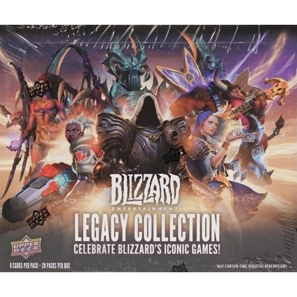E-shop Zberateľské karty 2022-23 Upper Deck Blizzard Legacy Collection Hobby Box