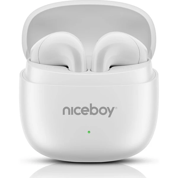 Niceboy Beans 5 POP bezdrôtová slúchadlá biela - Slúchadlá - Hlavný obrázok