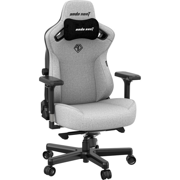 Anda Seat Kaiser 3 L látkové herné kreslo šedé - Stoličky - Obrázok d_59d779fc2dea43a39c8c5d7d55b8f5e4