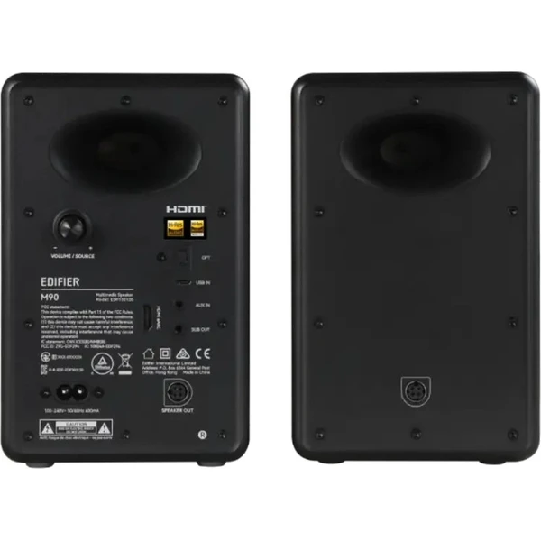 EDIFIER M90 aktívne reproduktory čierne - Reproduktory - Obrázok d_5a1376c0ee9a4984bda337f7340e9382
