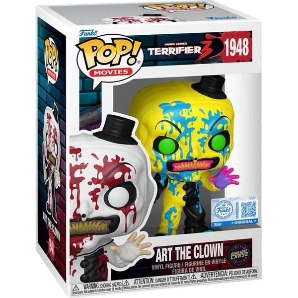Funko POP! #1948 Movies: Terrifier - Art the Clown (Bloody) (Šance na Chase) - Funko POP! - Obrázok d_5a6b73c734fc43e9b7b1cf633eaed269