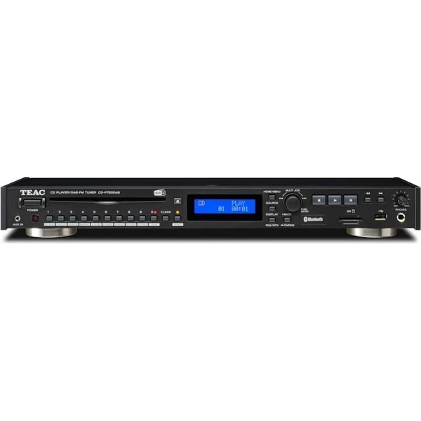 Teac CD-P750DAB CD prehrávač čierny - Hudobné prehrávače - Hlavný obrázok