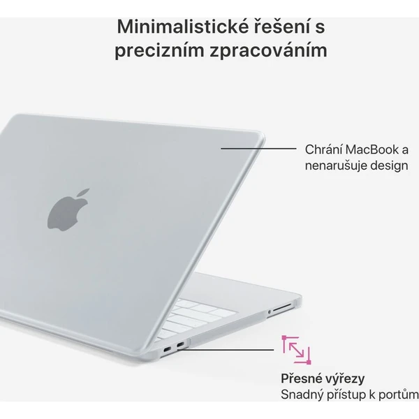 iWant Slim Shell puzdro pre MacBook Neo 13" matná transparentná - Puzdra - Obrázok d_5b89c36d53bf4eb2ab55d21e8aab469e