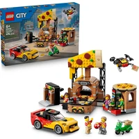 LEGO City 60496 Rozvoz pizze a vozidlá - LEGO