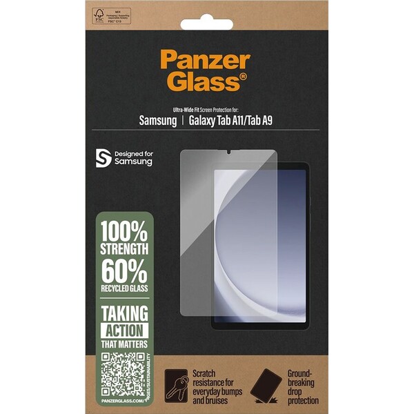 PanzerGlass® Ultra-Wide Fit sklo Samsung Galaxy Tab A11/Tab A9 - Ochranné fólie a sklo - Obrázok d_5c1371b5ed0d43e7a4261845ada17d96