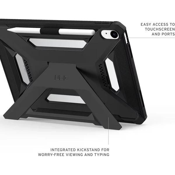 UAG Scout Plus púzdro iPad 11" (2025)/iPad 10,9" (2022) Black - Puzdra - Obrázok d_5c323b5607f74d4c90442a123113ef13
