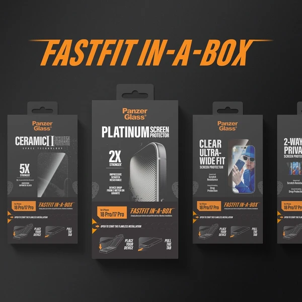 PanzerGlass Anti-Reflective Armor sklo Apple iPhone 18 Pro s bezprašným instalačním boxem - Ochranné fólie a sklo - Obrázok d_5c7247bba46842b8af769424613ff29c