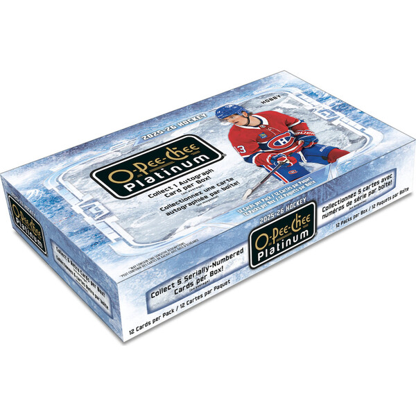 Hokejové karty 2025-26 Upper Deck O-Pee-Chee Platinum Hockey Hobby Box - Hokejové karty - Hlavný obrázok