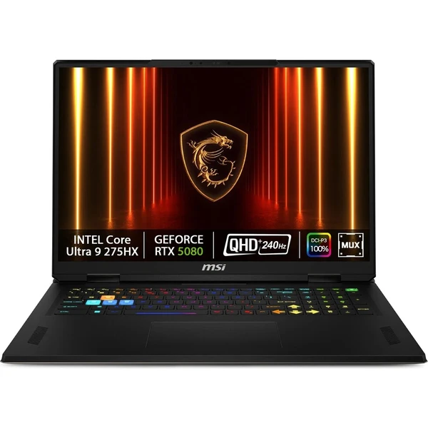 MSI Vector 18 HX AI (A2XWIG-832SK) RTX 5080 - Notebooky - Hlavný obrázok