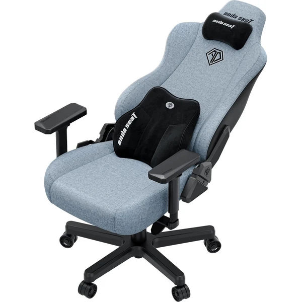 Anda Seat Kaiser 3E XL textil herná stolička šedomodrá - Stoličky - Obrázok d_5ce0bf54c58c4b5da2efbfbc12ac8e92