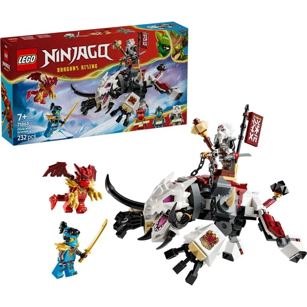 LEGO NINJAGO 71863 Zilvar a dračia bestia Grimtak - LEGO - Hlavný obrázok