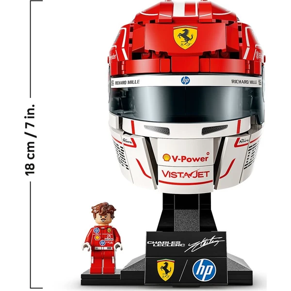 LEGO Editions 43014 Prilba Charles Leclerc zo Scuderia Ferrari HP - LEGO - Obrázok d_5d1870ba9c3f4017a73004953d10ba58