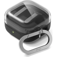 ELAGO Duo Clear puzdro Samsung Galaxy Buds4/Buds4 Pro čierne - Puzdra