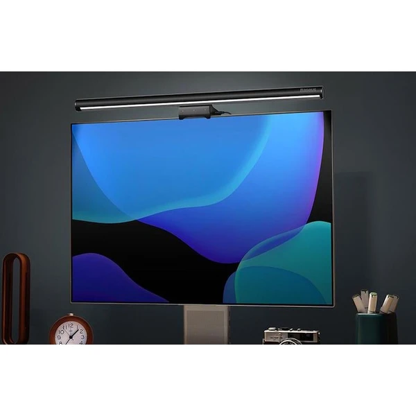 Baseus i-Wok2 Series závesné LED svetlo pre obrazovky čierne - Lampičky - Obrázok d_5d9eb40d5231460488e906703469d619