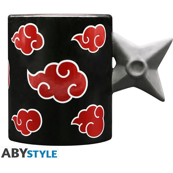 Hrnček 3D Naruto Shippuden - Shuriken Akatsuki 460 ml - Hrnčeky - Hlavný obrázok