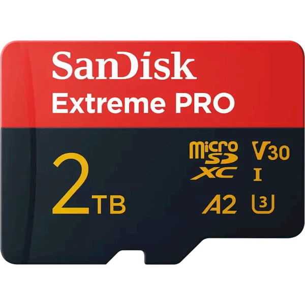 SanDisk Extreme PRO microSDXC 2TB + SD adaptér - Pamäťové karty - Hlavný obrázok