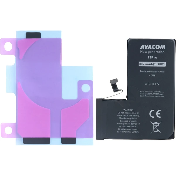 Avacom batéria pre Apple iPhone 13 Pro, Li-Ion 3,87V 3095mAh - Batérie - Hlavný obrázok