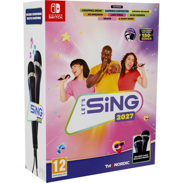 Let’s Sing 2027 + 2 mikrofóny (Switch) - Hry na Nintendo Switch - Obrázok d_5dcf3895dd7644f5bfa93afc93c5efc4