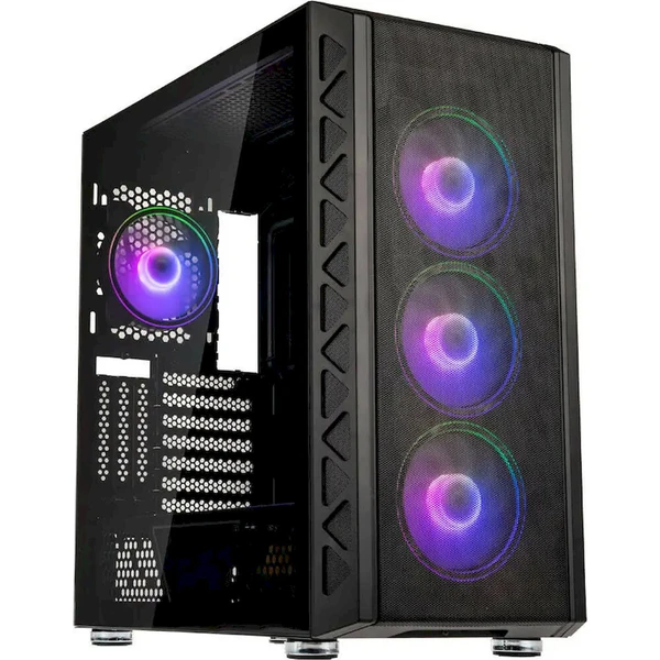 Kolink Citadel Mesh ATX ARGB čierna - Počítačové skrine - Hlavný obrázok