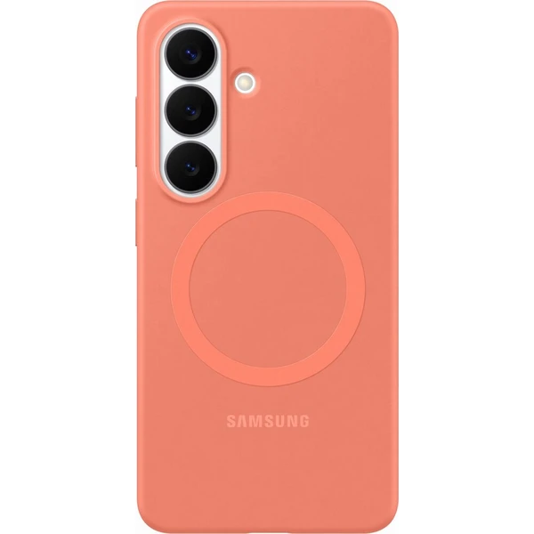 Samsung silikónový kryt s MagSafe Galaxy S26 červený - Puzdra - Obrázok d_5e36d485a42d4cf08ec11dedc6c2c9d5