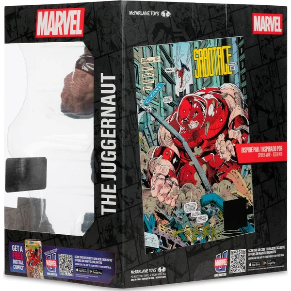 Figúrka McFarlane Toys Marvel Collection 1/10 - The Juggernaut (Spider-Man #16) 17 cm - Figúrky - Obrázok d_5e6bb48fc3604ab9b546b1ea278a6743