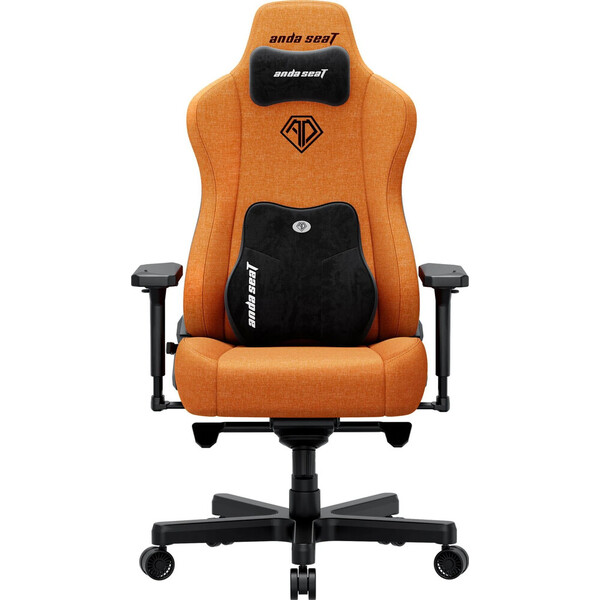 E-shop Anda Seat Kaiser 3E XL látkové herné kreslo oranžové