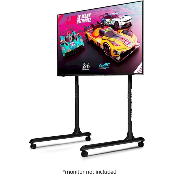 Next Level Racing Round Tube Freestanding Single Monitor Stand, samostatný stojan pro 1 monitor - Diely kokpitu - Obrázok d_5ee79b8821f54b4886b92d2394327e34