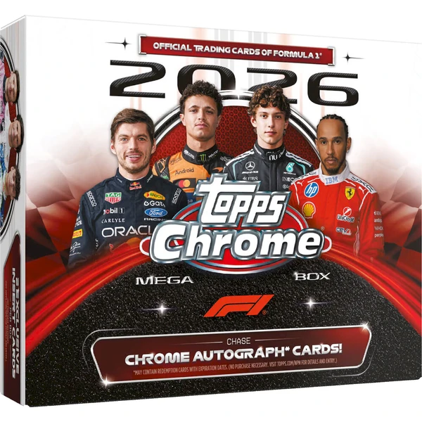 Karty Formule 1 2026 Topps Chrome Formula 1 - Mega Box - Karty Formula 1 - Hlavný obrázok