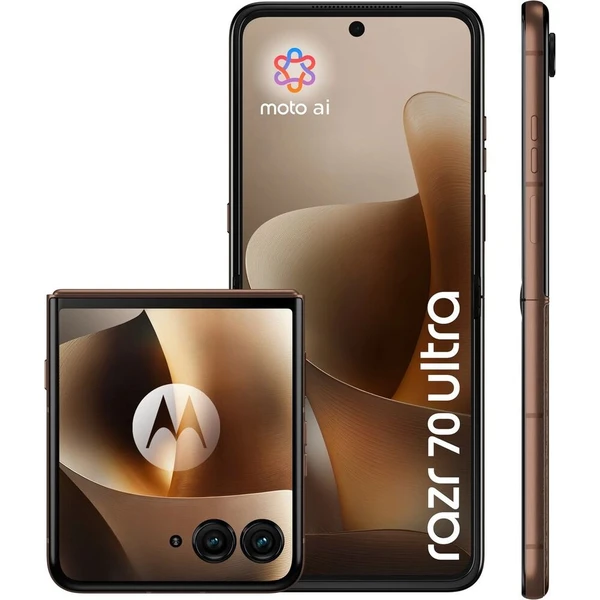 Motorola Razr 70 Ultra 16GB/512GB PANTONE Cocoa - Mobilné telefóny - Hlavný obrázok